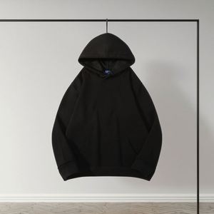 Sweat à capuche ample à col rond et épaules tombantes, imprimé avec logo personnalisé de haute qualité, multicolores, pour hommes et femmes - Product Image 1