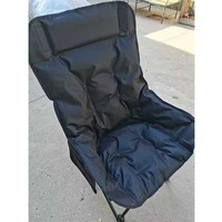 Fauteuil inclinable pliant d'extérieur 2-en-1 : chaise lune et canapé paresseux portable pour la sieste au bureau, le camping et la pêche