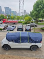 Nouvelle housse de pare-soleil pour SUV, imperméable, protection UV, portable, demi-toit de voiture, abri solaire anti-pluie extérieur