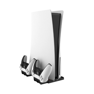 Estación de carga de refrigeración para <span class=keywords><strong>Consola</strong></span> PS5, cargador doble, soporte Vertical para <span class=keywords><strong>Consola</strong></span> <span class=keywords><strong>Playstation</strong></span> <span class=keywords><strong>5</strong></span> - Product Image 4