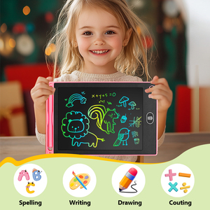 <span class=keywords><strong>Pizarra</strong></span> de Dibujo Mágica Personalizable para Niños, Tableta de Escritura Electrónica de 8.5 Pulgadas, Bloc de Dibujo, Juguete Educativo con Botón de Borrado y Pantalla LCD - Product Image 4