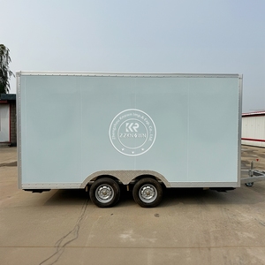 Camion de restauration mobile personnalisable avec tôle d'acier galvanisé et tube carré pour la crème glacée et les collations - Product Image 4