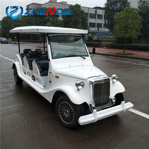 Voiture électrique rétro vintage de style classique Zhenda Luxury 6 places / Voiturette de golf électrique, couleur personnalisée, garantie 1 an, pour mariage - Product Image 3