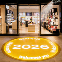 Proyector de Luz para Publicidad Exterior a Prueba de Agua, Personalizado de Fábrica, para Suelo/Pared, Sistema de Proyección Comercial
