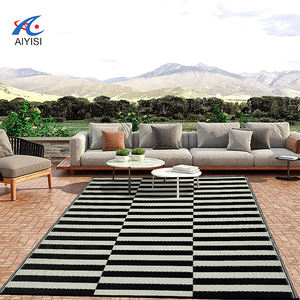 最新定制PP地毯可折叠塑料房车户外地垫防滑方形大地毯和地毯 - Product Image 6