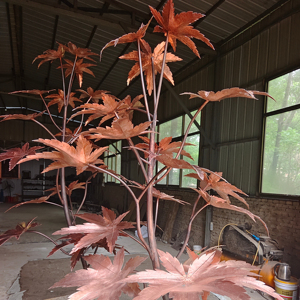 Modern Outdoor Garden Decor Metal Water <strong>Fountains</strong> Statue Metal Art Decoration Bronze Flower Forging <strong>Tree</strong> Sculpture <strong>Fountain</strong> - Product Image 2