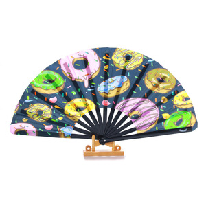 Tùy Chỉnh In Cá Nhân Gấp <span class=keywords><strong>Fan</strong></span> Số Lượng Lớn Tây Ban Nha Cầm Tay Vải Vải Có Thể Gập Lại Khuyến Mãi Bằng Gỗ Tay <span class=keywords><strong>Fan</strong></span> Hâm Mộ - Product Image 4