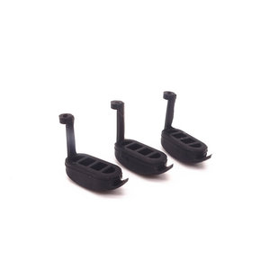 20 Pcs Mini USB Port Dust Covers - Silicone Anti-Dust Protector Plugs 7mm X 2mm Black B 908013
