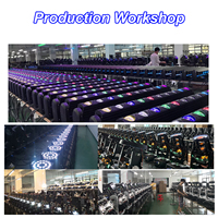 Cabeza móvil Wash 19x15W RGBW 4 en 1 con efecto de anillo LED, zoom, estroboscópico y luz de escenario DMX512 para DJ, discoteca, club, fiesta, boda, bar