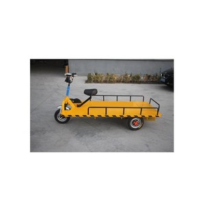 Carretilla Eléctrica de Plataforma de 3 Toneladas, Carretilla de Transporte de Plataforma de Alta Resistencia - Product Image 1