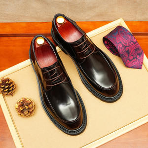 Chaussures plates décontractées et habillées DSYX pour hommes, en cuir véritable respirant, légères, à enfiler, pour affaires, mariage et extérieur - Product Image 3