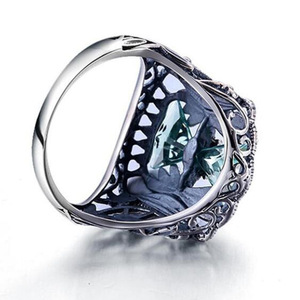 Anello minimalista con pietra triangolare per donna, gioielli geometrici alla moda in stile ufficio - Product Image 4