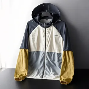 Manteau de protection solaire respirant femmes manteaux légers pour courir Camping randonnée voyage Protection UV vestes minces - Product Image 6