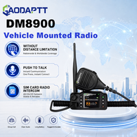 Radio bidirectionnelle 4G POC GaodaPTT DM8900 avec GPS, Wi-Fi, plateforme Zello, système Android, couverture mondiale illimitée, pour véhicule