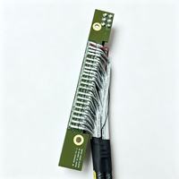 Carte Riser GPU PCIe Gen 5 X16 haute vitesse vers 2x MCIO 8x avec câble d'extension de bifurcation 32GTs et connecteur d'alimentation 6 broches