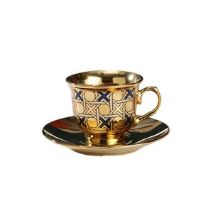 Ensemble de tasses à boisson en céramique 6 pièces Ensemble de tasses à café de style européen pour les cadeaux promotionnels arabes et éthiopiens pour la table basse - Product Image 1