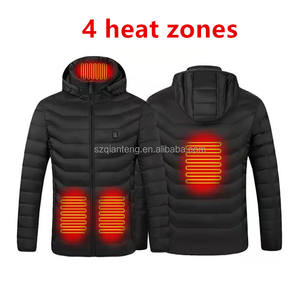 <span class=keywords><strong>Calentador</strong></span> ligero con 11 zonas de calor para <span class=keywords><strong>hombre</strong></span> y mujer, chaqueta calefactora con batería eléctrica recargable, impermeable, con aislamiento - Product Image 4