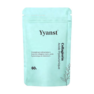 Capsules de collagène et d'acide salicylique de haute qualité, marque privée, pour une peau saine, renforce les cheveux et les ongles, soutient la santé des articulations et des os. - Product Image 1