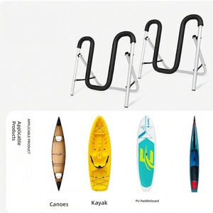Soporte Plegable de Aleación de Aluminio en Forma de M para Tabla de SUP, Tabla de Surf, Kayak, Modelo Ican KR-02, Portátil, para Almacenamiento y Exhibición, 1 kg - Product Image 4