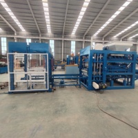 Machine de fabrication de blocs de ciment entièrement automatique QT5-15, presse hydraulique pour briques creuses, pleines et pavés