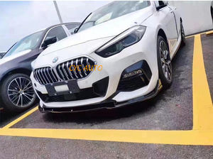 Splitter anteriore F44 effetto carbonio, finitura nero lucido in ABS per <span class=keywords><strong>BMW</strong></span> Serie 2 F44 <span class=keywords><strong>Gran</strong></span> Coupé 2018 2019 2020 2021 <span class=keywords><strong>2022</strong></span>+ - Product Image 2