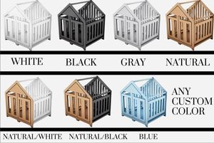 Casa <span class=keywords><strong>de</strong></span> perro <span class=keywords><strong>de</strong></span> madera desmontable muy popular, <span class=keywords><strong>ventanas</strong></span> ecológicas para mascotas, venta al por mayor personalizada para animales pequeños <span class=keywords><strong>de</strong></span> interior y exterior - Product Image 3