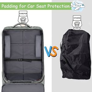 BSCI Factory BSCI Factory Durable Padded Car Seat Travel <b>Backpack</b> Bag Car Seat Carrier Bag Infant Seat Travel Bag - Product Image 3