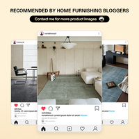 Tapis de chambre épais à poils longs en polyester, résistant aux taches et imperméable, fabriqué à la machine, moderne, personnalisé, de luxe, vente en gros Dsermer