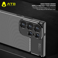 Housse de téléphone micro givrée anti-empreintes digitales ATB antichoc pour étui de téléphone portable Samsung