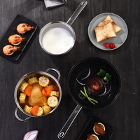 Set Peralatan Masak Rumah Tangga Ukuran Besar Premium Stainless Steel untuk Berkemah