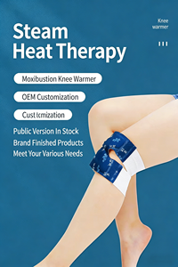 वार्मवुड मोक्सीबुशन गर्म घुटने के पैच ग्लूकोसामाइन चोंड्रोइटिन स्व हीटिंग पैड - Product Image 4