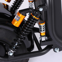 1500w/2000w 60V12ah/20ah Batterie au Lithium Gros Pneu Citycoco Grand siège Pas Cher Scooter Électrique Avec Siège Scooter Électrique Moto