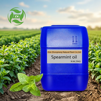 Huile Essentielle de Menthe Verte Bio Indienne en Vrac, Extrait 100% Mentha Spicata, 1Kg, Qualité Thérapeutique
