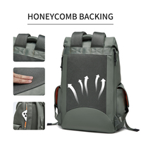 Nouveau sac à dos imperméable décontracté de grande capacité pour 16 po. Ordinateur portable de voyage Sac à dos scolaire extérieur
