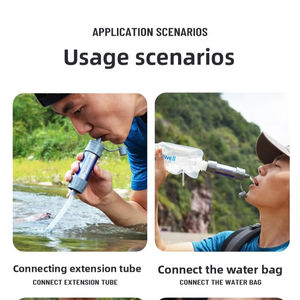 Filtro de Agua Portátil para Supervivencia, Camping y Senderismo, Purifica el Agua en Cualquier Lugar, Ideal para Desastres - Product Image 3