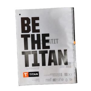 Emballage refermable mat givré vêtements curseur sacs à fermeture éclair pour vêtements sous-vêtements t-shirt emballage - Product Image 1