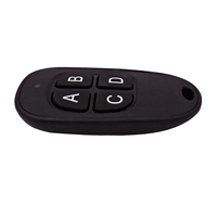 Télécommande Duplicatrice 433 MHz à 4 Boutons avec Coque ABS pour Portes de Garage – Contrôle à Distance Face-à-Face