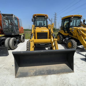 Chargeuse-pelleteuse JCB 3CX d'occasion, modèle 2023, 5 tonnes, moteur 75 kW, boîte de vitesses PLC, engin de construction lourd à vendre - Product Image 1