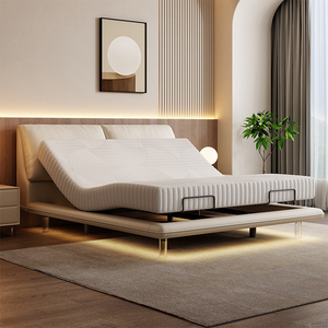 Lit intelligent à double moteur, minimaliste, multifonctionnel, commandé par la voix, pour petits espaces, LUXE20250110, lit intelligent LUXE2 - Product Image 1