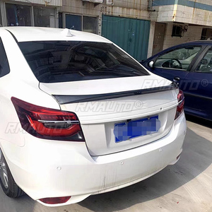 For Toyota Vios Yaris Spoiler 2014-2017 ABS <b>Plastic</b> Unpainted Color Trunk Lid Spoiler Trunk Lip Wing Car Accessories - Product Image 4