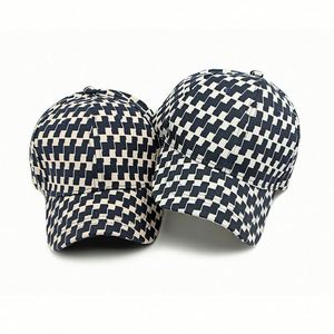 Nouvelle Casquette de Baseball 2025 pour Hommes et Femmes – Chapeau de Soleil Extérieur Printemps-Été à Carreaux Tendance – Casquette de Sport à 6 Panneaux - Product Image 3