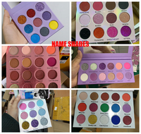 Palette d'ombres à paupières à haute teneur en pigments cosmétiques de maquillage avec finition miroitante vendeur de marque privée pour les tons de peau clairs et foncés