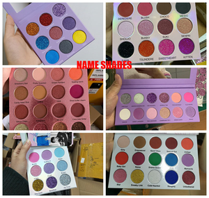 Custom alta tavolozza di ombretti a pigmenti cosmetici <span class=keywords><strong>per</strong></span> il trucco con finitura Shimmer Vendor Private Label <span class=keywords><strong>per</strong></span> tonalità di pelle chiara e scura - Product Image 4