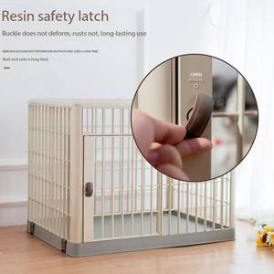 <span class=keywords><strong>Porte</strong></span> coulissante intérieure séparée Cage pour animaux de compagnie <span class=keywords><strong>Plateau</strong></span> inférieur anti-perçage Grand espace Activité domestique pour chats chiens Boîte <span class=keywords><strong>plateau</strong></span> en plastique - Product Image 4