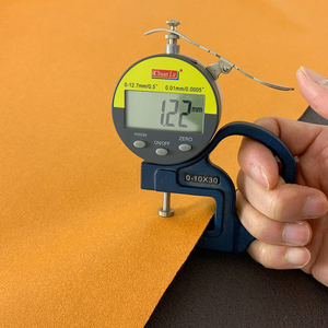 Bán buôn <span class=keywords><strong>polyester</strong></span> không thấm nước sofa vải leatherite nhăn Bronzing đổ xô vải da lộn cho sofa Bronzing sofa vải - Product Image 3