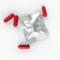Capsules naturelles d'amélioration masculine pour un booster d'endurance de dureté d'érection plus forte avec emballage indépendant de sac de papier d'aluminium