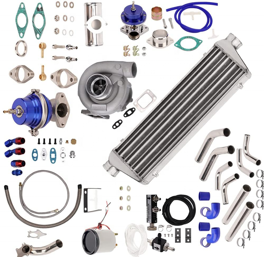 شاحن توربو كامل, شاحن توربو كامل كامل أجزاء شاحن توربو مجموعات شاحن توربو لسيارات هوندا سيفيك D سلسلة D15 D16 1.5L 1.6L مع مشعب