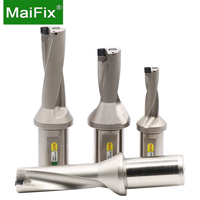 Maifix D2 D3 D4 SOMT 12MM 10MM 11MM Carbide Inserts U Bits Drilling Hole Machining Center Abandon Metal Tools U Fast Drill