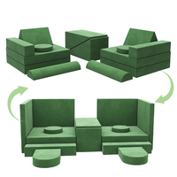Modulares Einsitzer-Puzzle-Sofa für Eltern-Kind-Spiele in Wohnungen Hotels Schulen