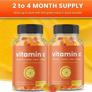 Suplemento de vitamina C en gomitas de marca privada para el apoyo del sistema inmunológico para adultos y niños - Product Image 3